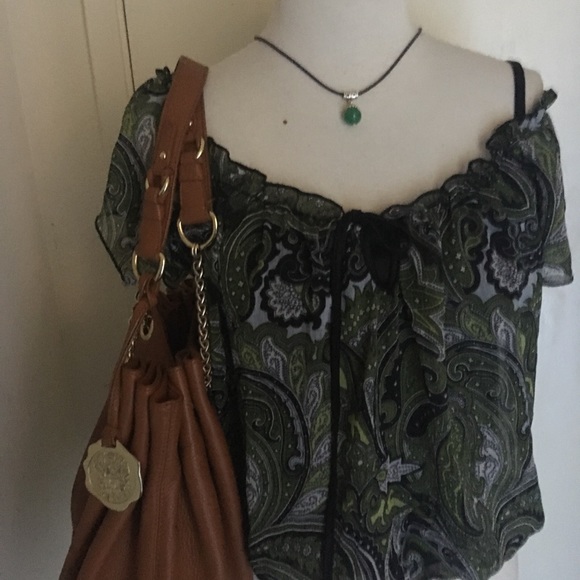 Agenda Tops - Green Top